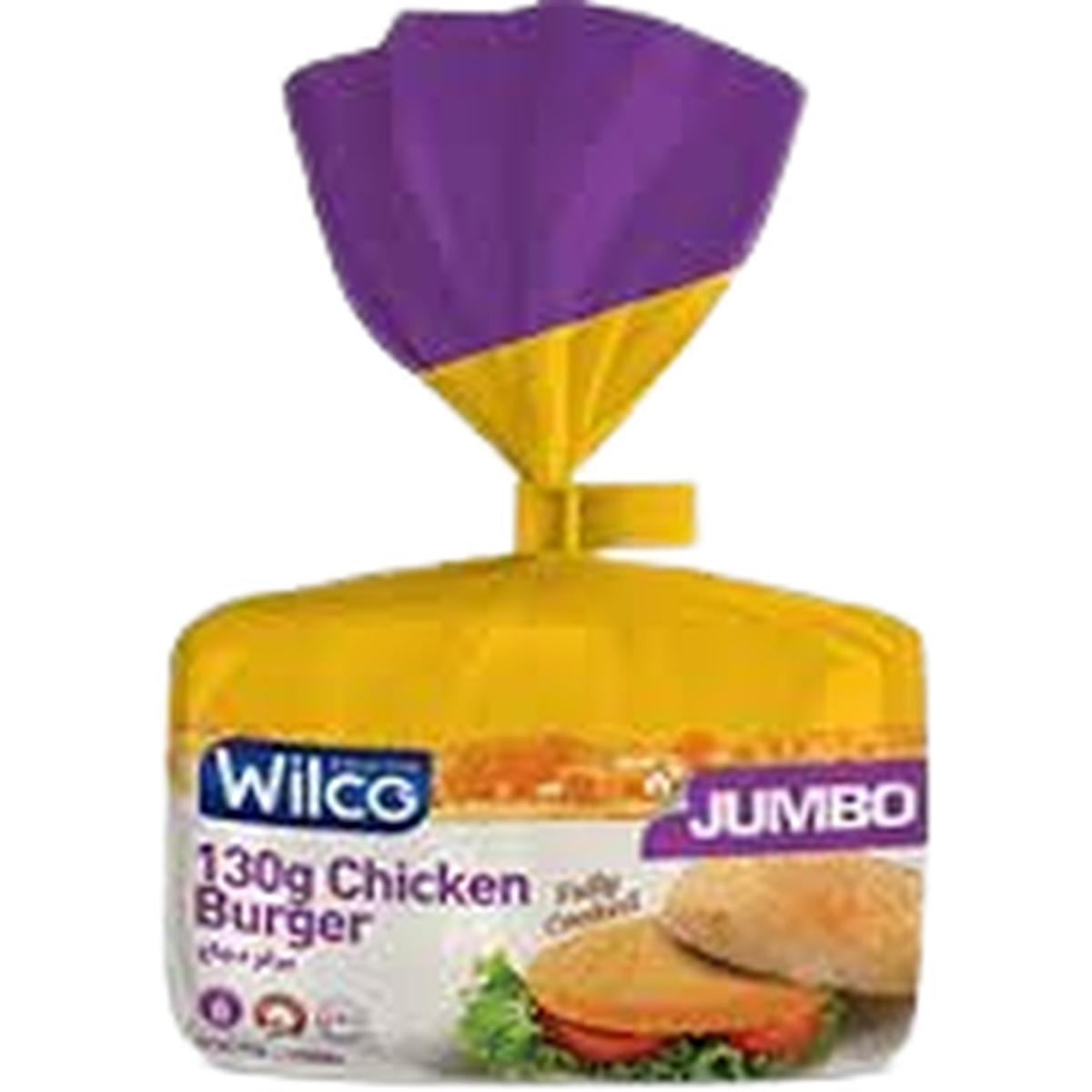 WILCO CHICKEN BURGER 130G