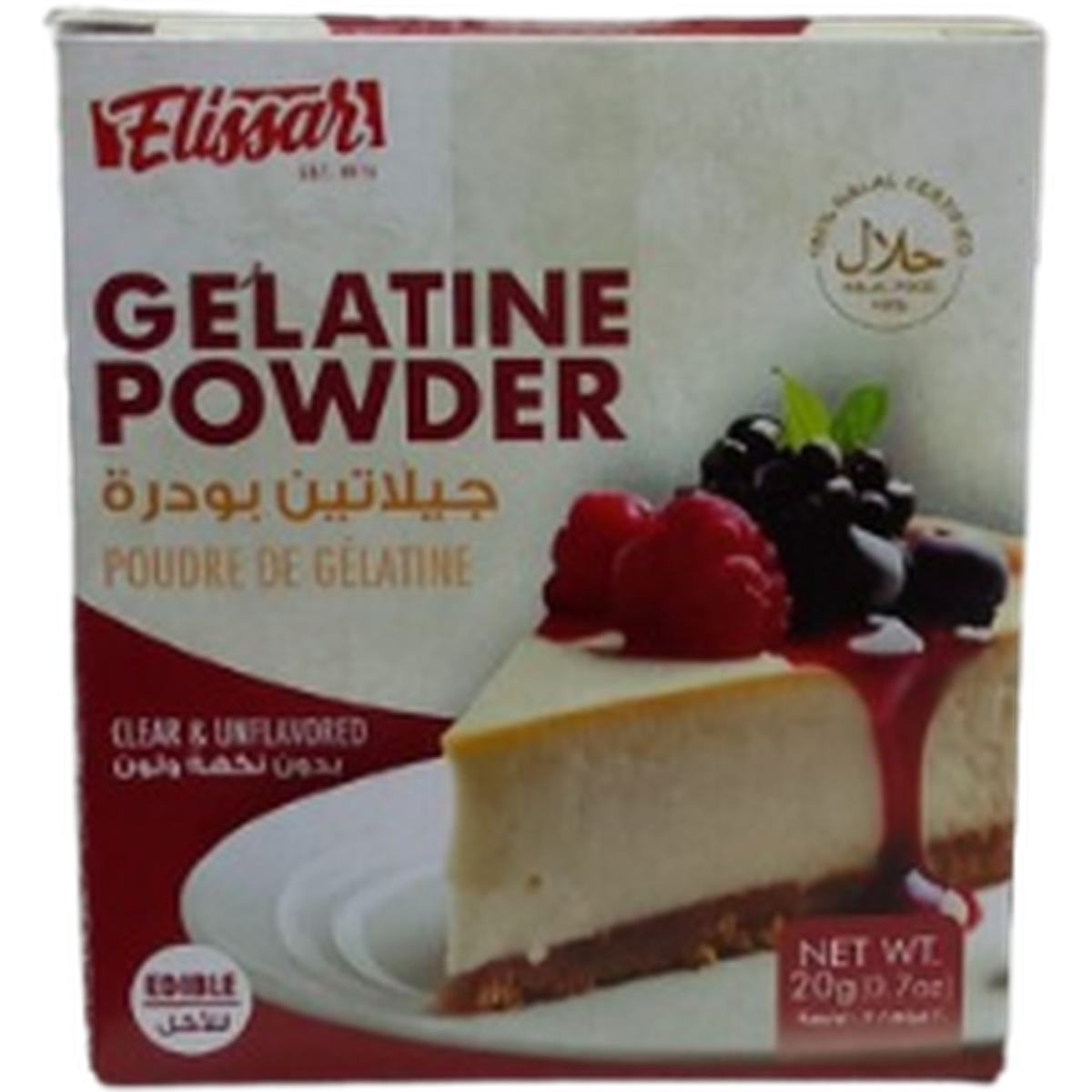 ELISSAR GELATINE POWDER 20G