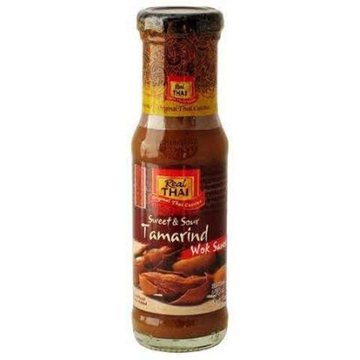 REAL THAI SWEET & SOUR TAMARIND 170G WOK SAUCE