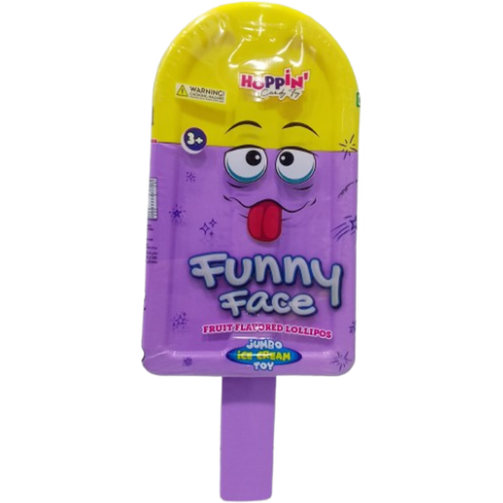 HOPPIN FUNNY FACE 75G JUMBO ICE CREAM TOY