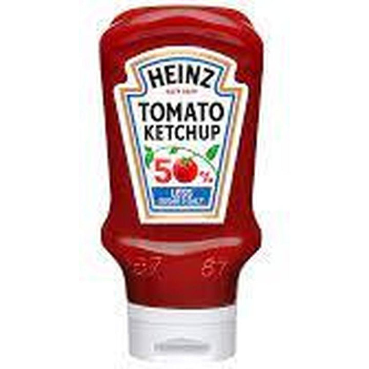 HEINZ KETCHUP 400ML 50% LESS SUGAR & SALT