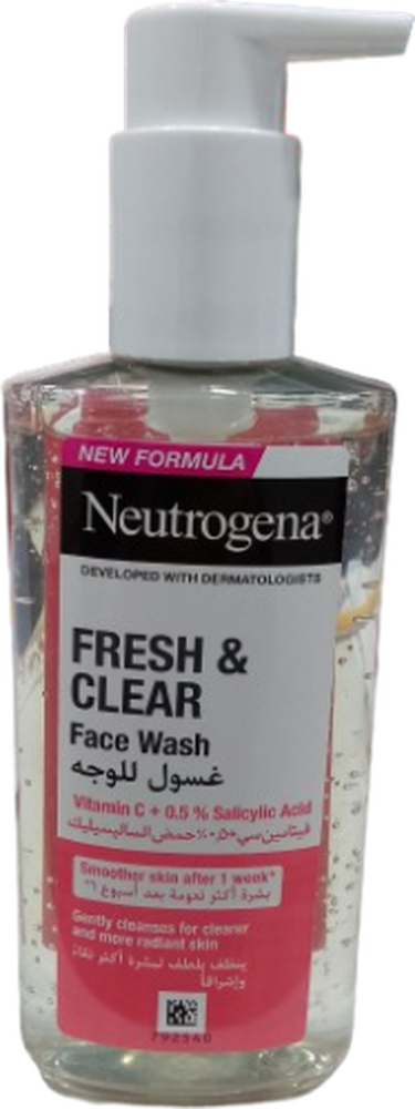 NEUTROGENA FRESH & CLEAR 200ML FACE WASH