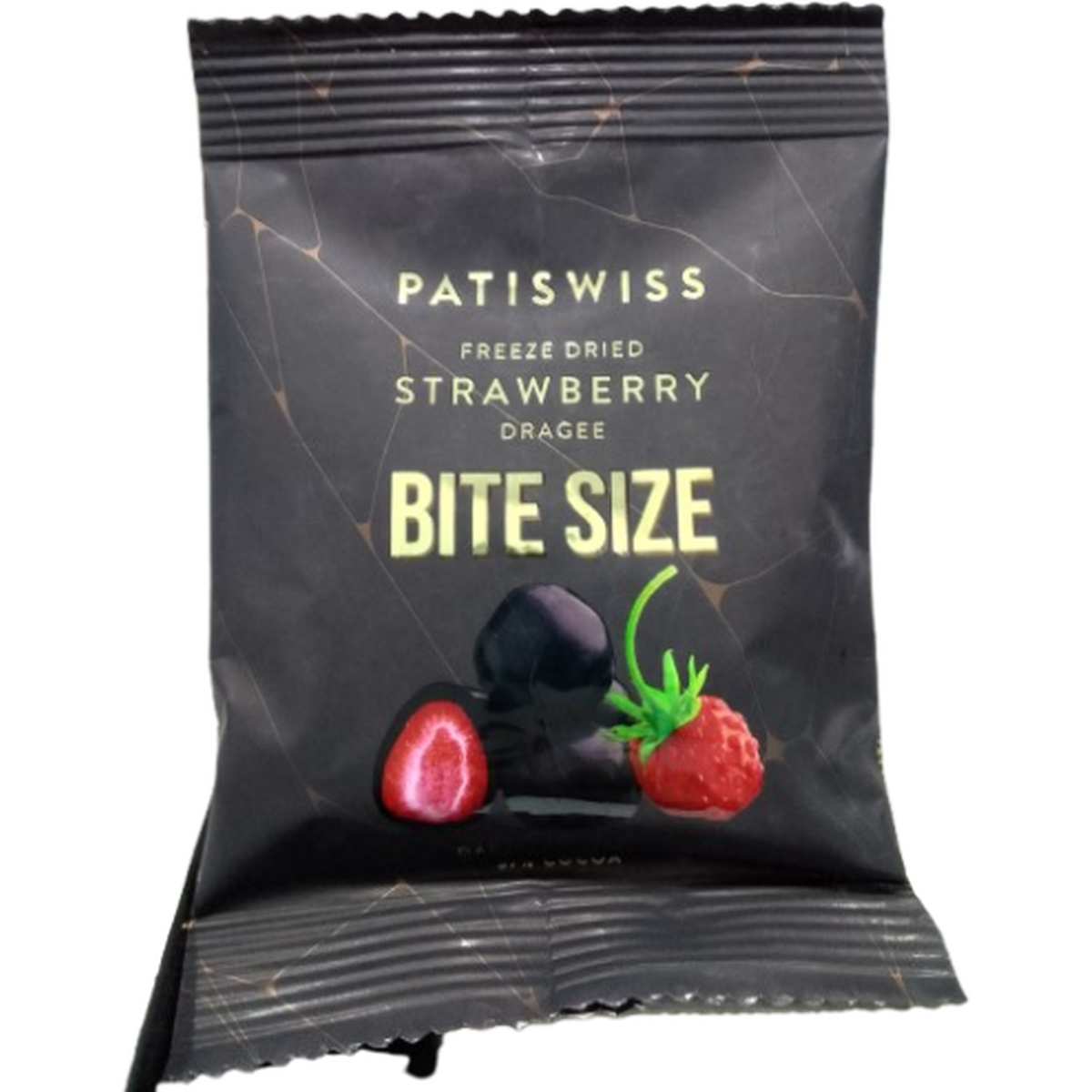 PATISWISS STRAWBERRY DRAGEE DARK 30G