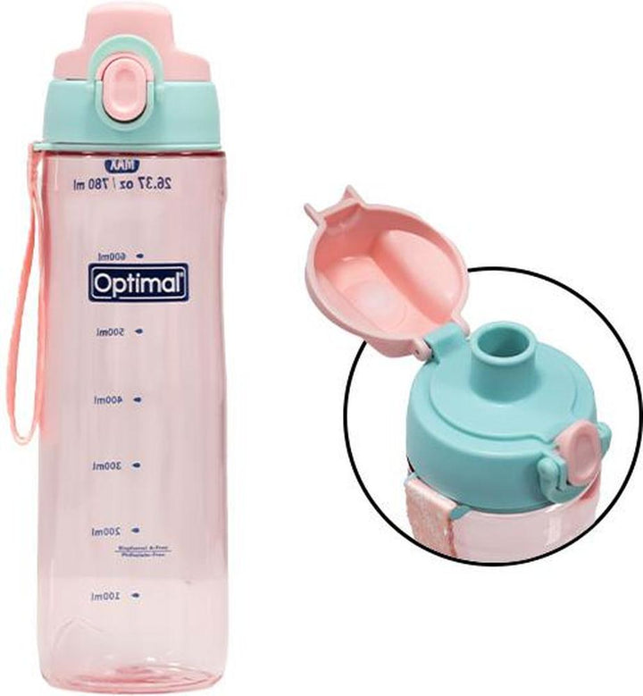 OPTIMAL TRITAN SPOUT CUP 750ML +24 MONTHS PINK