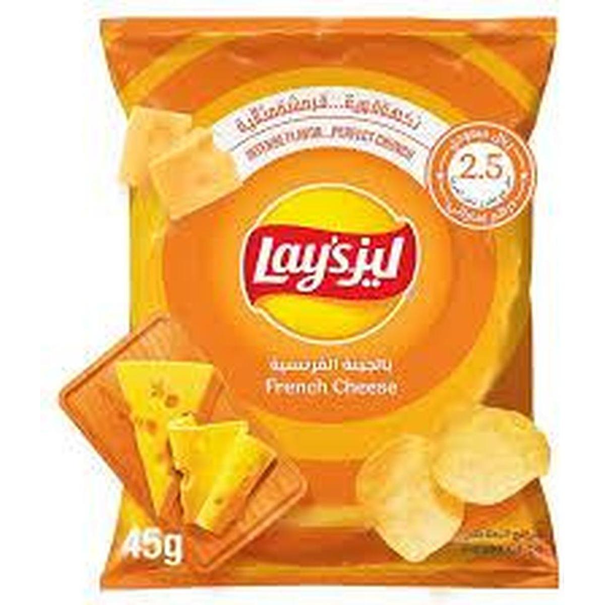 LAY'S POTATO CHIPS 45G FRENCH CHEESE