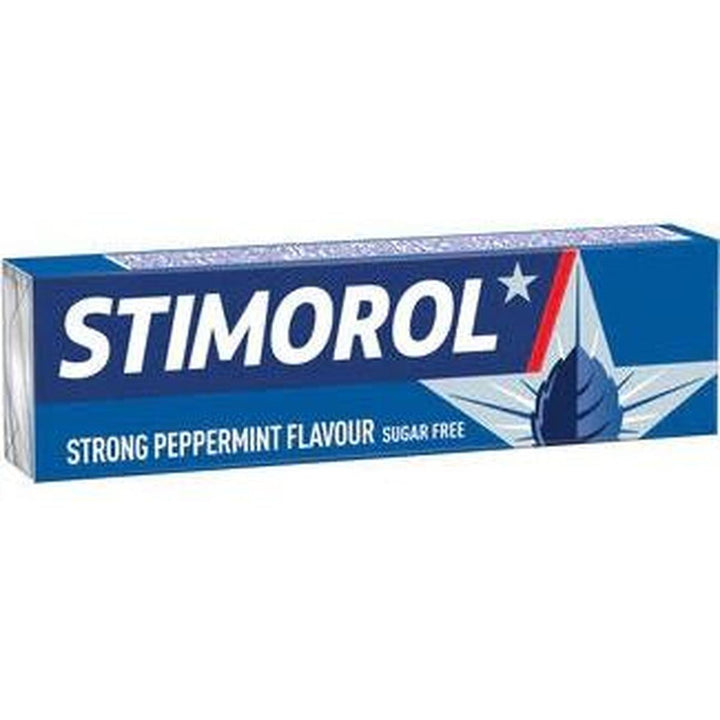 STIMOROL CHEWING GUM PEPPERMINT SUGAR FREE 14G