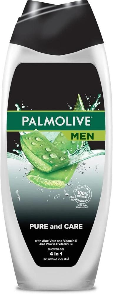 PALMOLIVE MEN SHOWER GEL PURE & CARE 4 IN 1 500ML