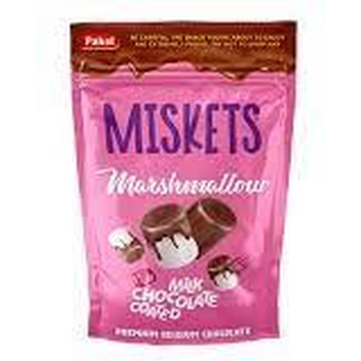 MISKETS BELGIUM MARSHMELLOW MILK CHOCOLATE 100G