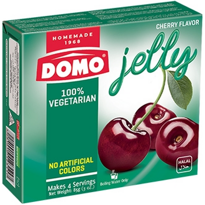 DOMO JELLO VEG CHERRY 85G