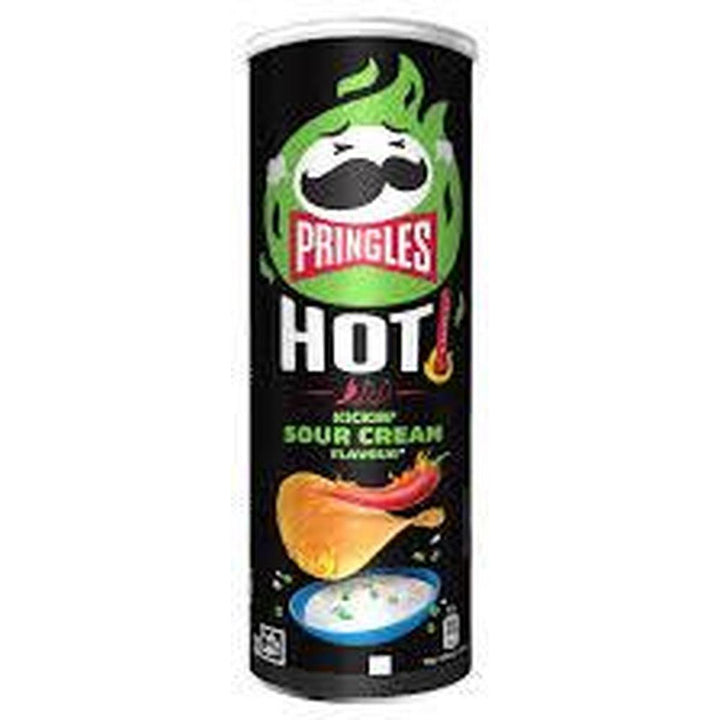 PRINGLES CHIPS 160G HOT KICKIN SOUR CREAM