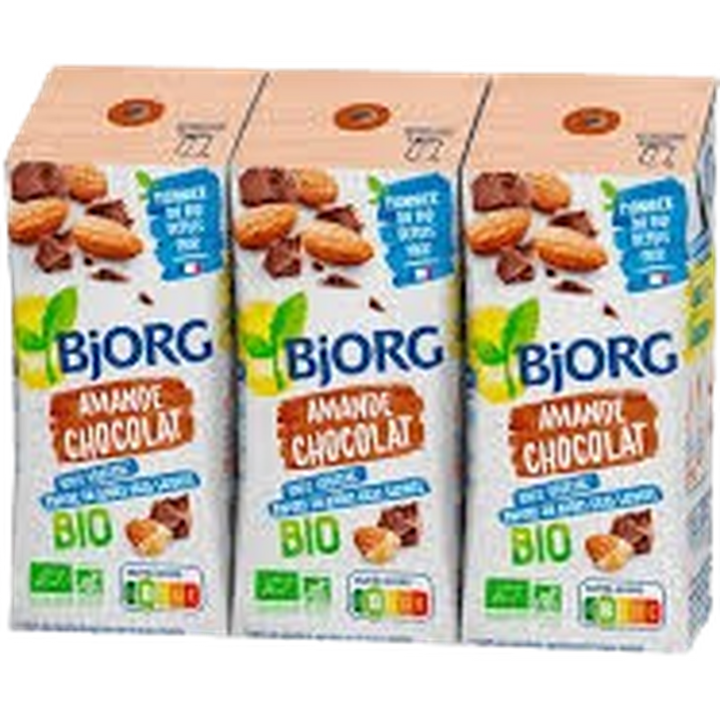 BJORG ALMOND MILK 3*20CL CHOCOLATE
