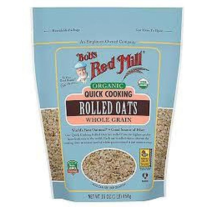 BOB'S RED MILL ORGANIC ROLLED OATS 454G