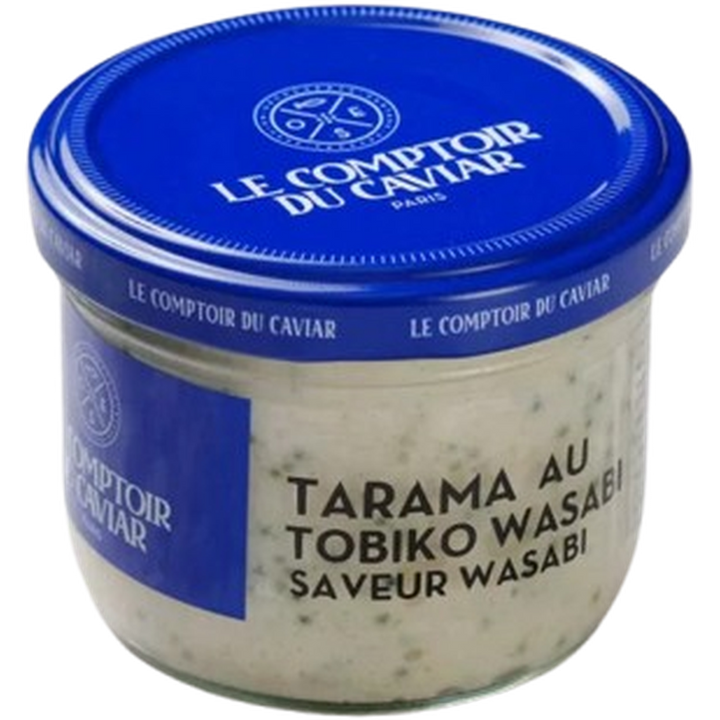 LE COMPTOIR DU CAVIAR 90G TARAMA AU TOBIKO WASABI