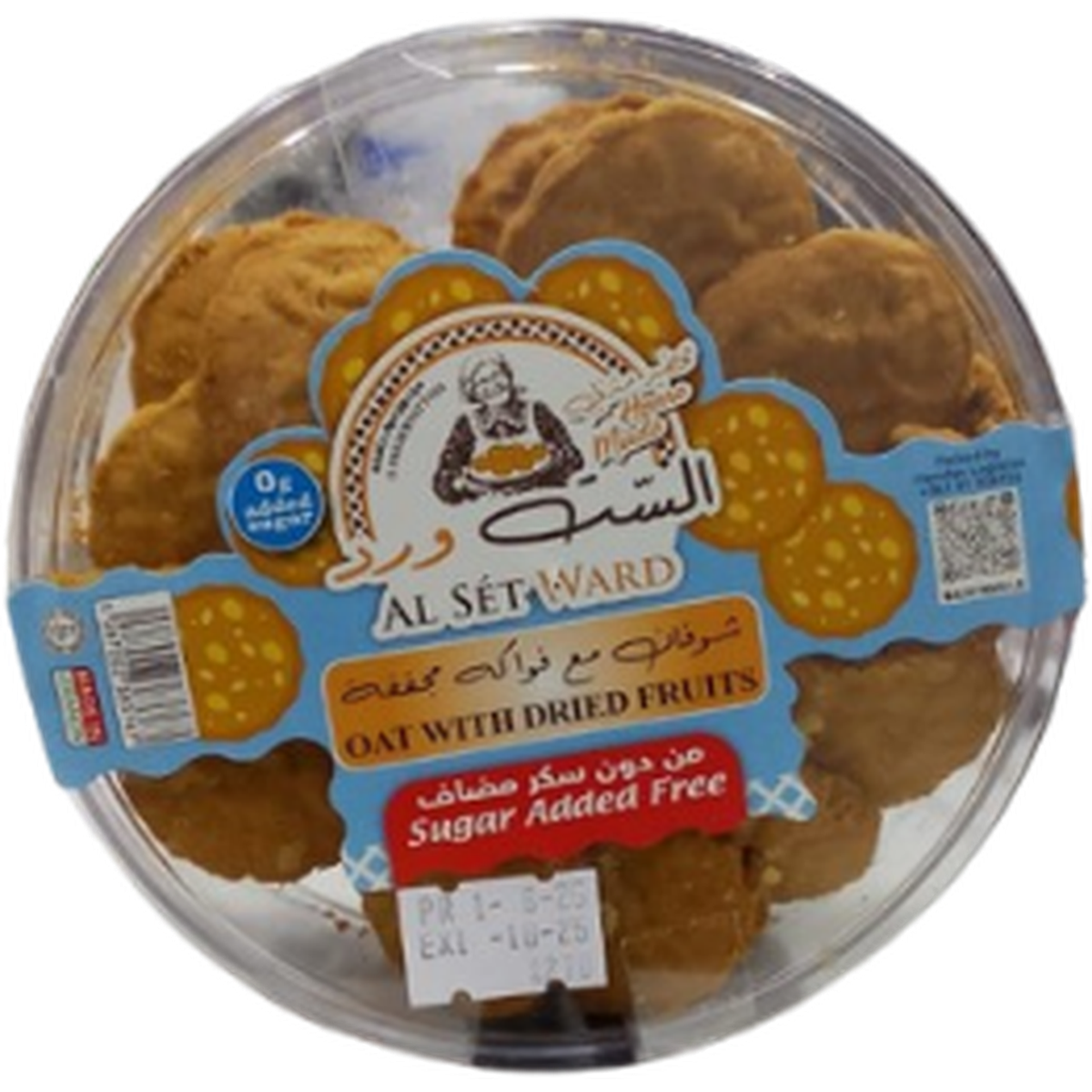 AL SET WARD OAT WITH DRIED FRUITS SUGAR FREE 270G