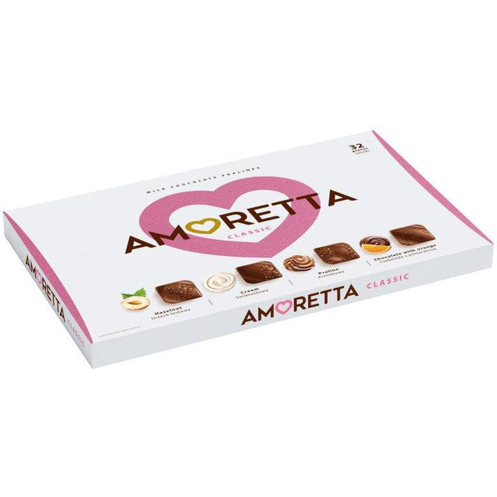 AMORETA MILK CHOCOLATE PRALINES 100G