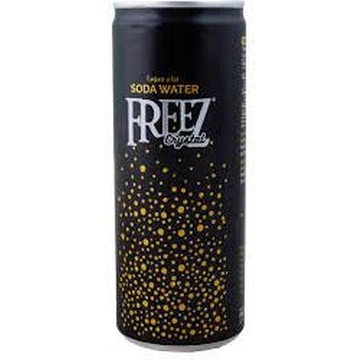 FREEZ SODA WATER 250ML CRYSTAL