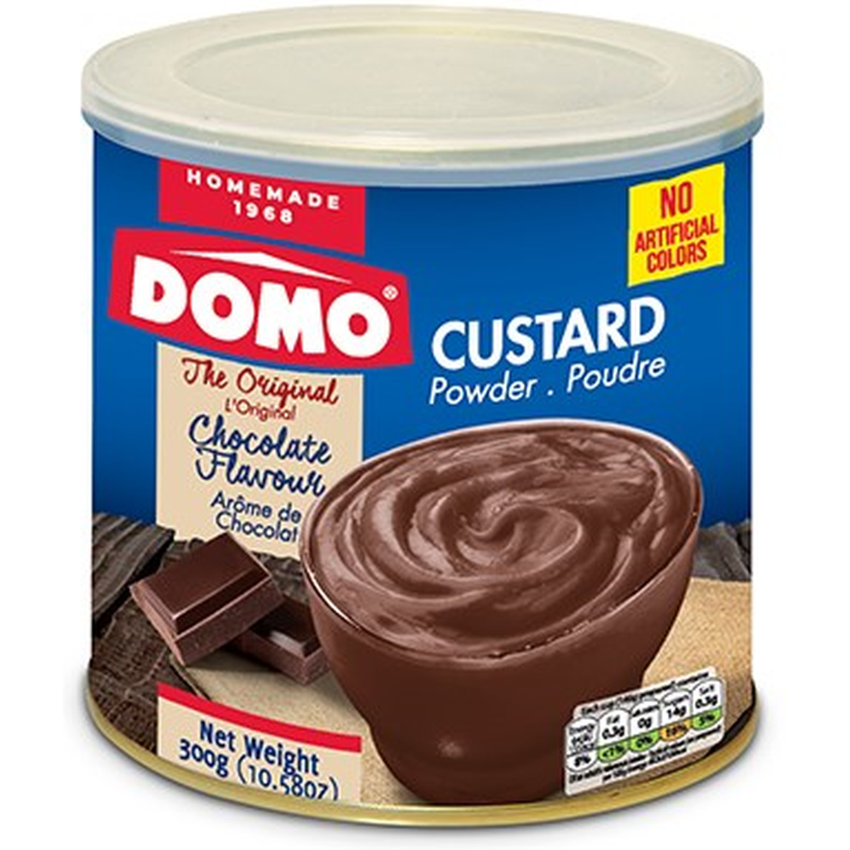 DOMO CUSTARD CHOCO 300G