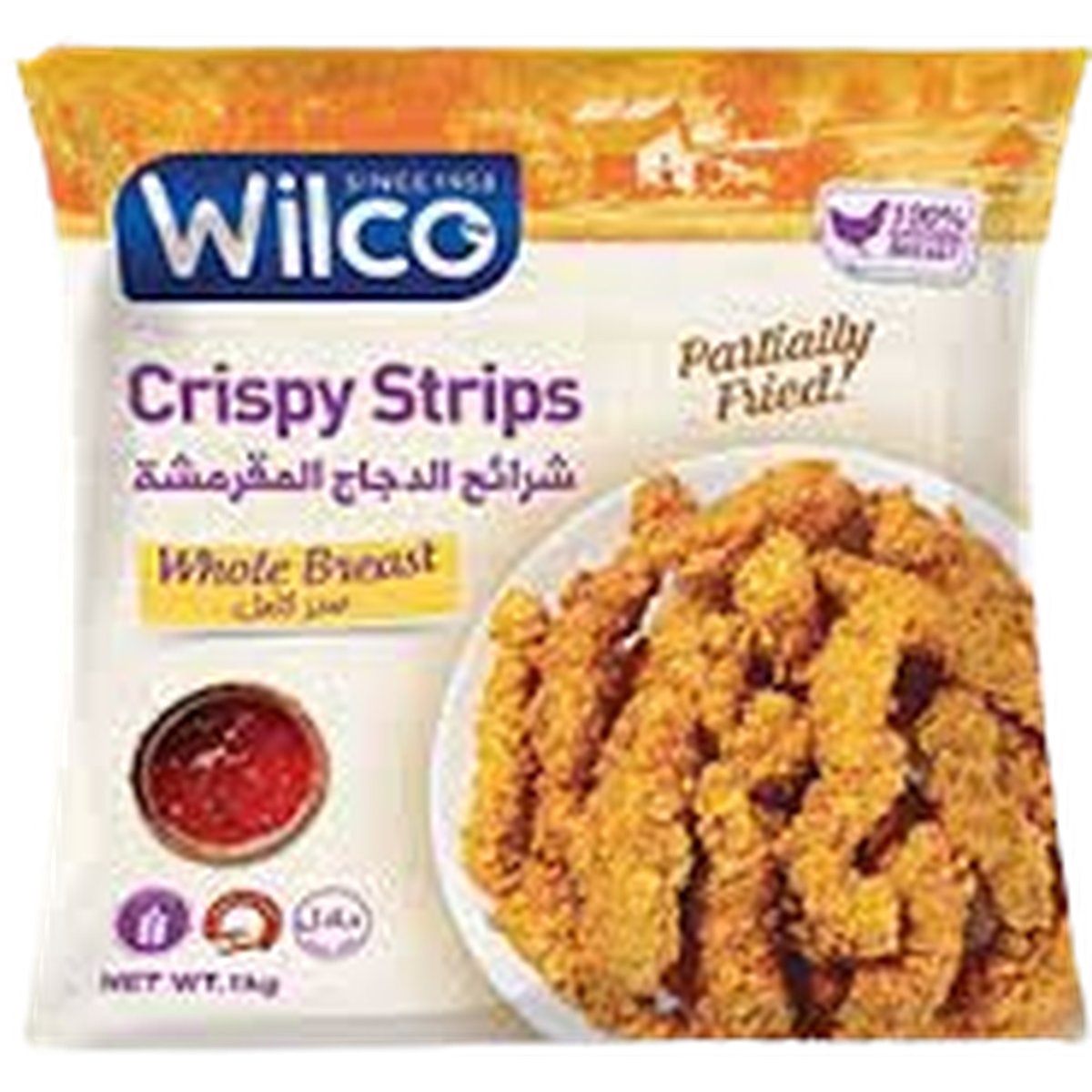 WILCO CHICKEN CRISPY STRIPS 750G+20%
