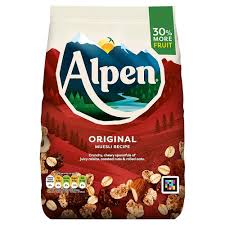 Alpen Original Muesli Recipe 30% More Fruit 950g