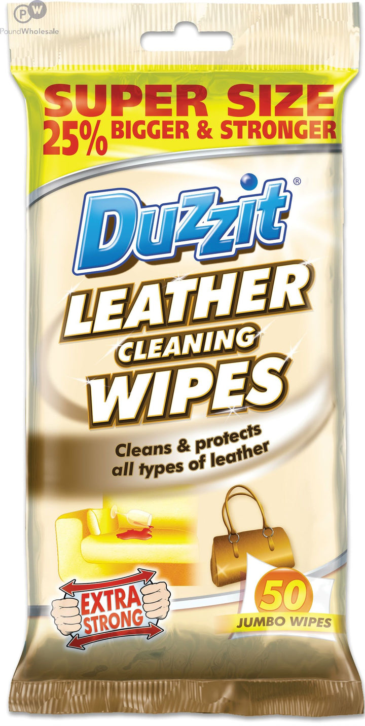 Duzzit Leather Cleaning Wipes *50