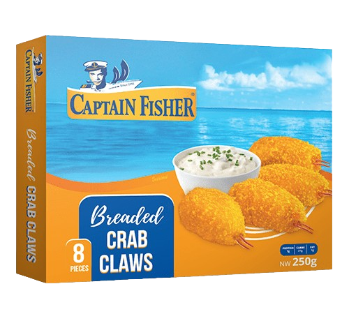 Captain Fisher Breaded Crab Claw Surimi 250g