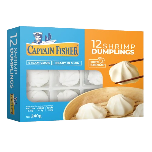 CAPTAIN FISHER 12 SHRIMP DUMPLINGS 240G