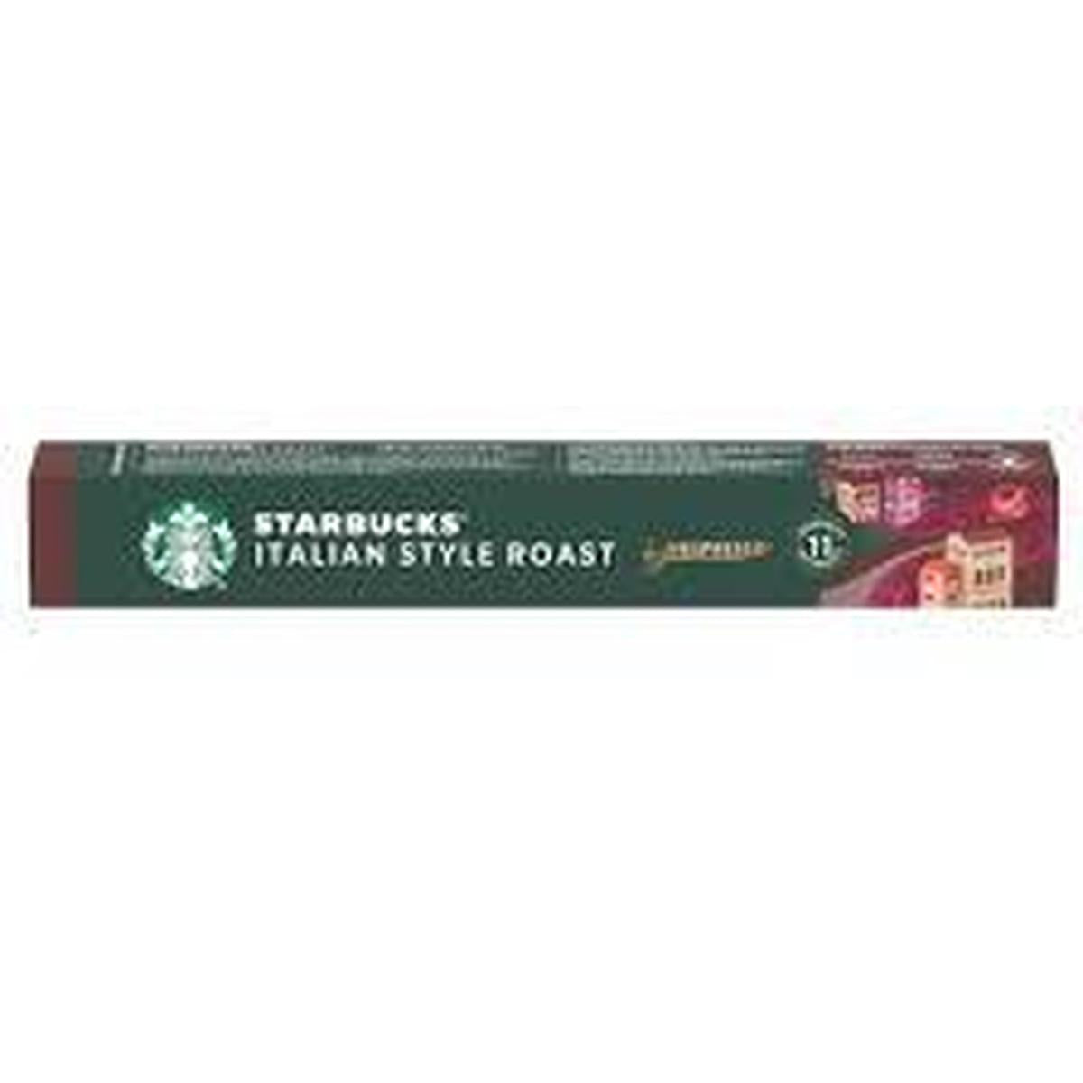 STARBUCKS NESPRESSO ITALIAN STYLE ROAST *10 CAPSULE