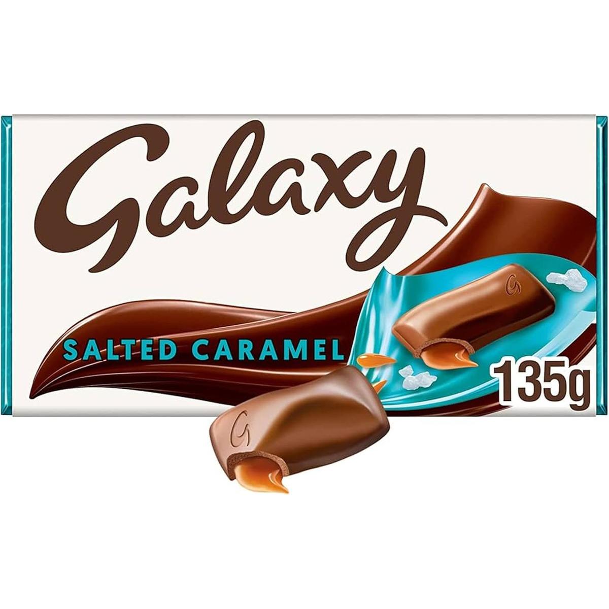 GALAXY CHOCO BAR 135G SALTED CARAMEL
