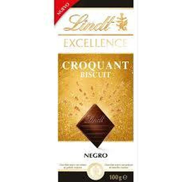 LINDT CROQUANT BISCUIT NEGRO 100G