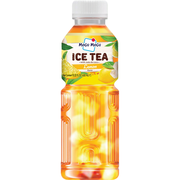 MOGU MOGU ICE TEA 450ML LEMON