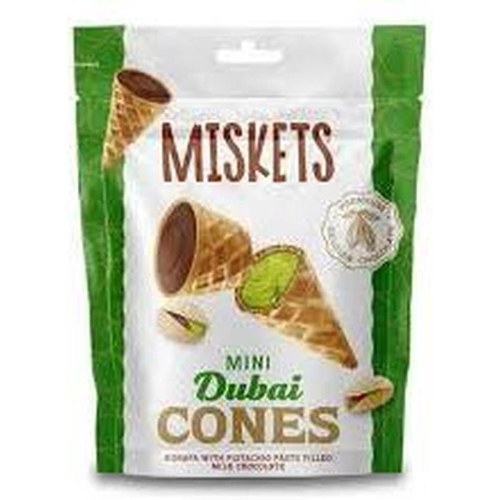 MISKETS MINI DUBAI CONES 50G