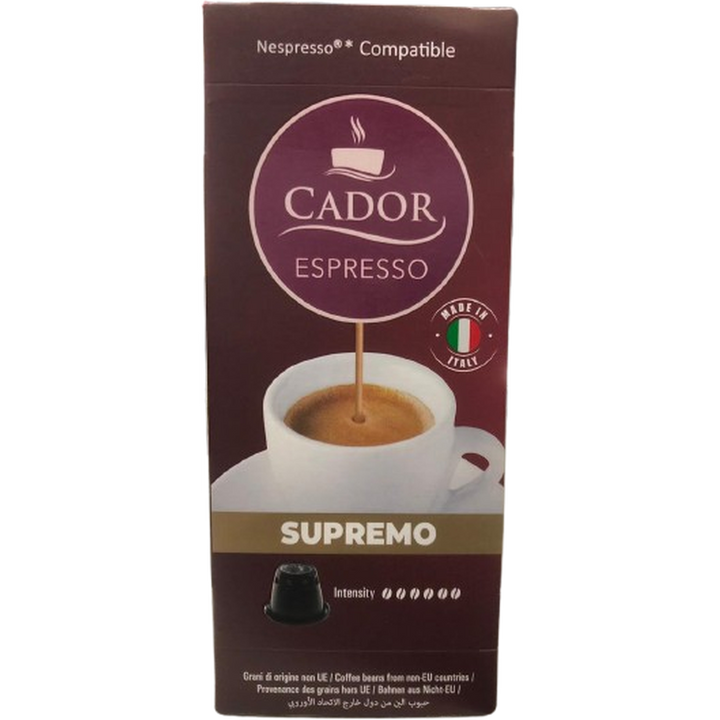 CADOR ESPRESSO 5.5G SUPREMO *10 CAPSULES