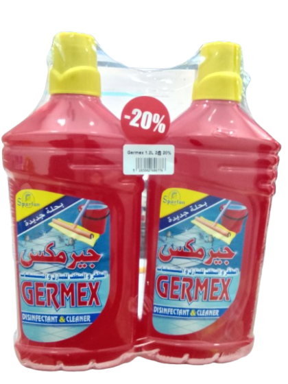Germex Disinfect & Cleaner 1L *2 @ 20% Off