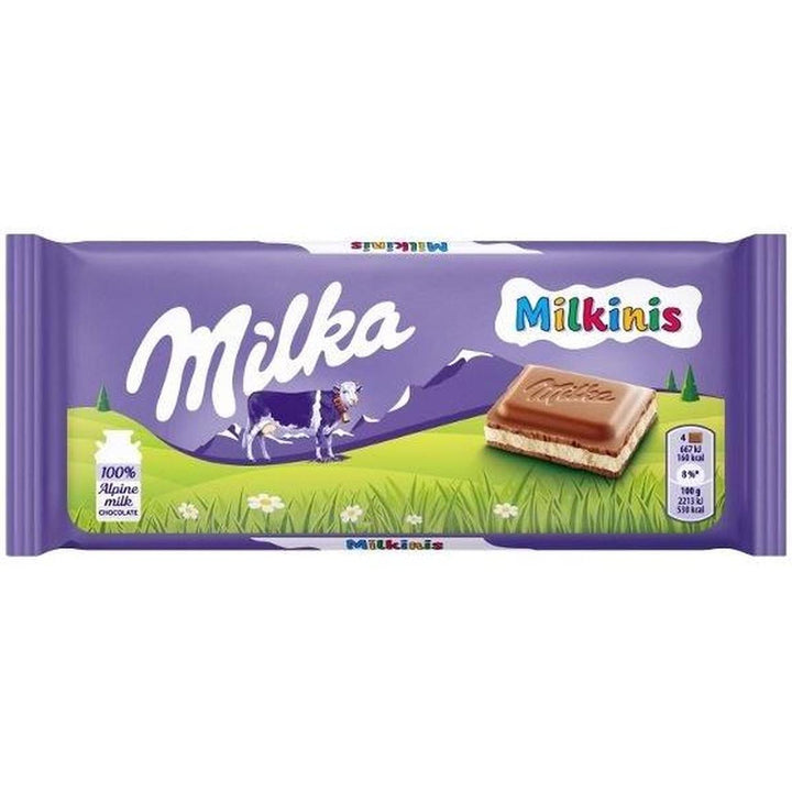MILKA MILK CHOCOLATE 100G MILKINIS