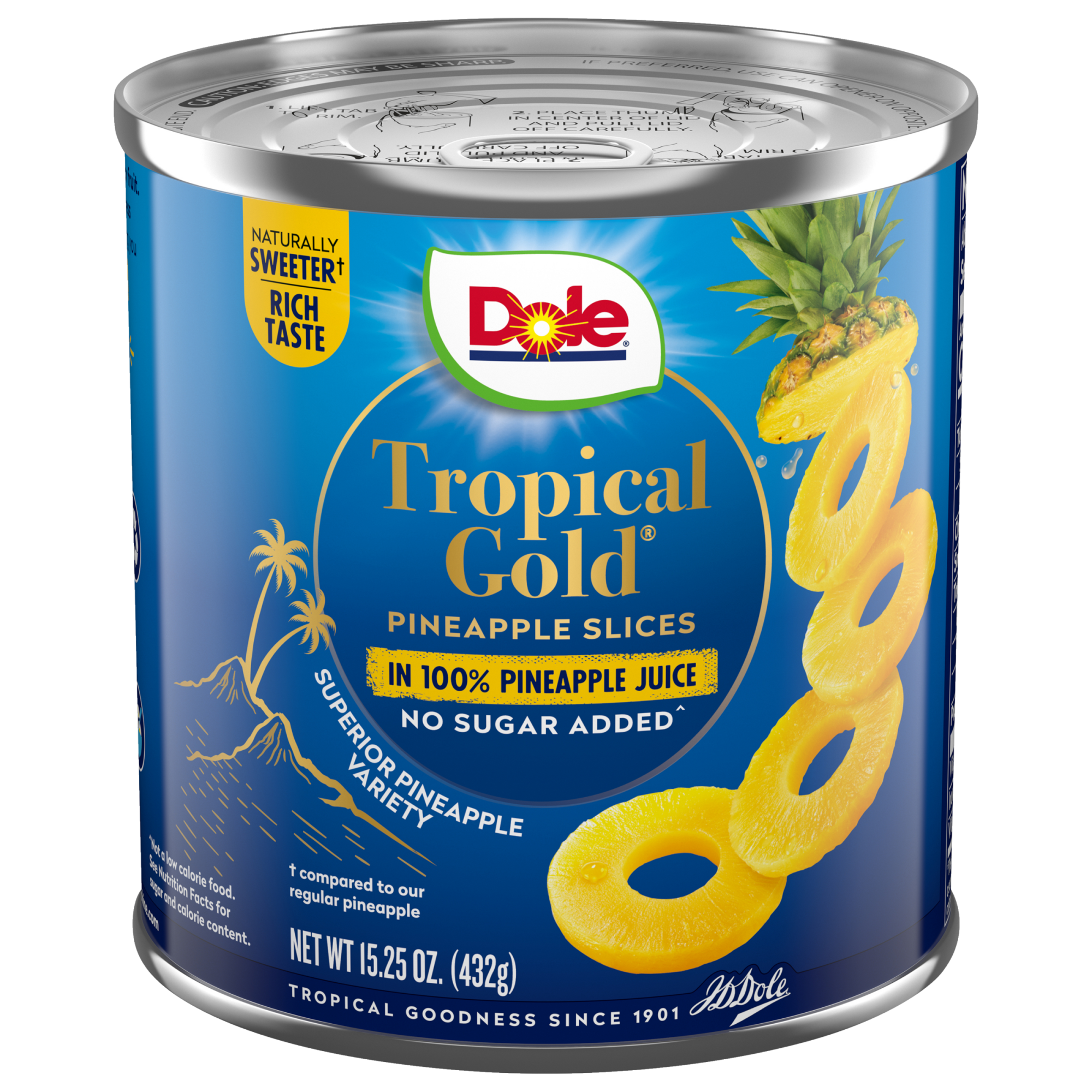 Dole Pineapple Slices 432G