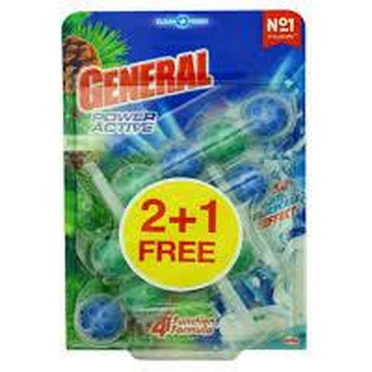 GENERAL BLOC WC POWER ACTIVE PINE 2+1 FREE