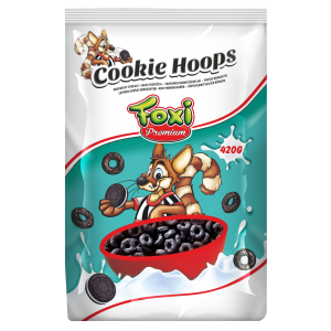Foxi Cereal Cookie Hoops 420g