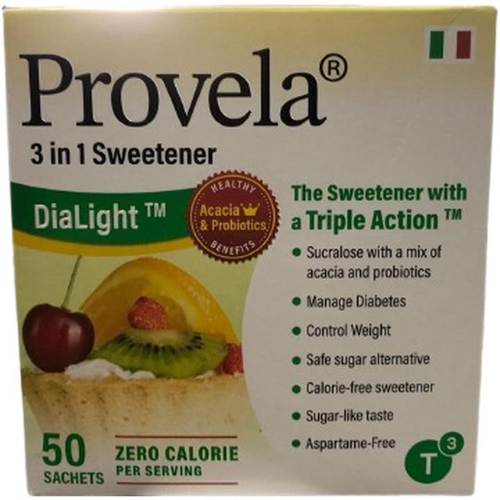 PROVELA SWEETENER 3IN1 *50 SACHETS