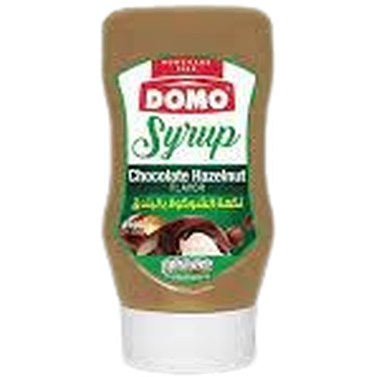DOMO SYRUP CHOCOLATE HAZELNUT 610G
