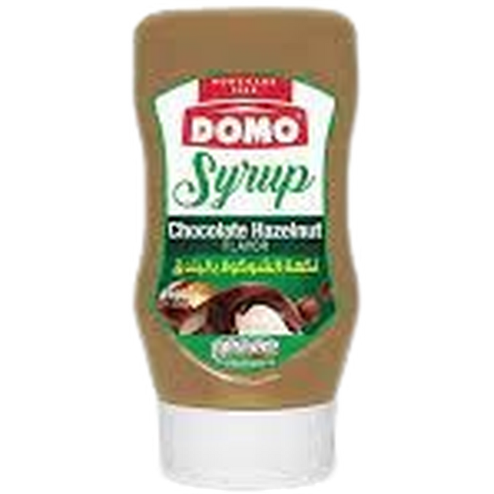 DOMO SYRUP CHOCOLATE HAZELNUT 610G