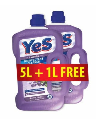 Yes Floor Cleaner Lavender 5L+1L Free