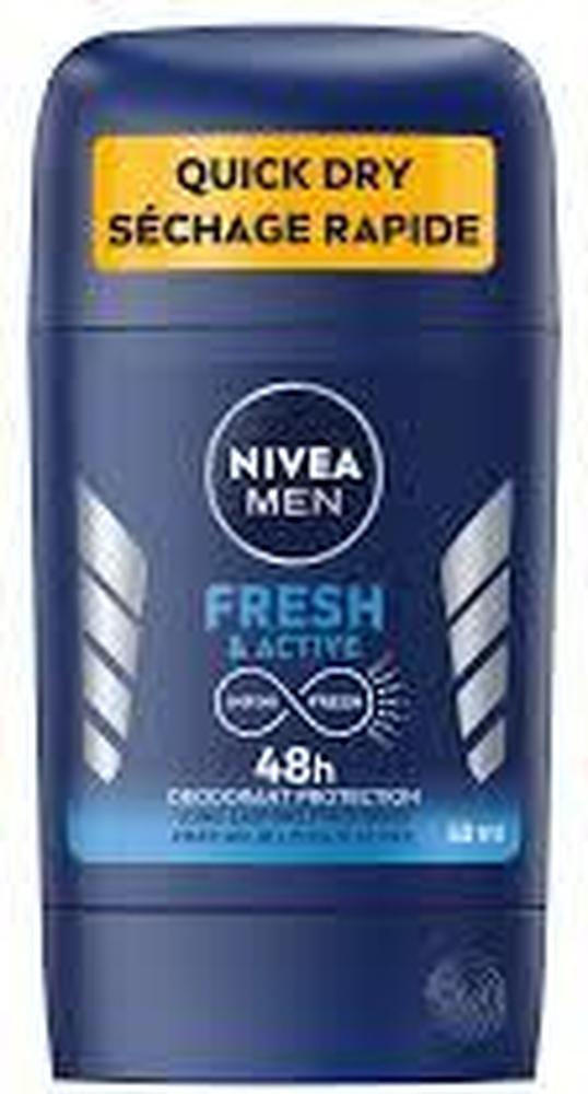 NIVEA STICK MEN 50ML FRESH & ACTIVE