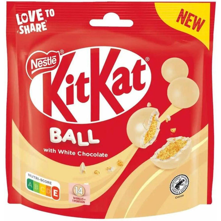 KITKAT BALL WITH WHITE CHOCOLATE 140G