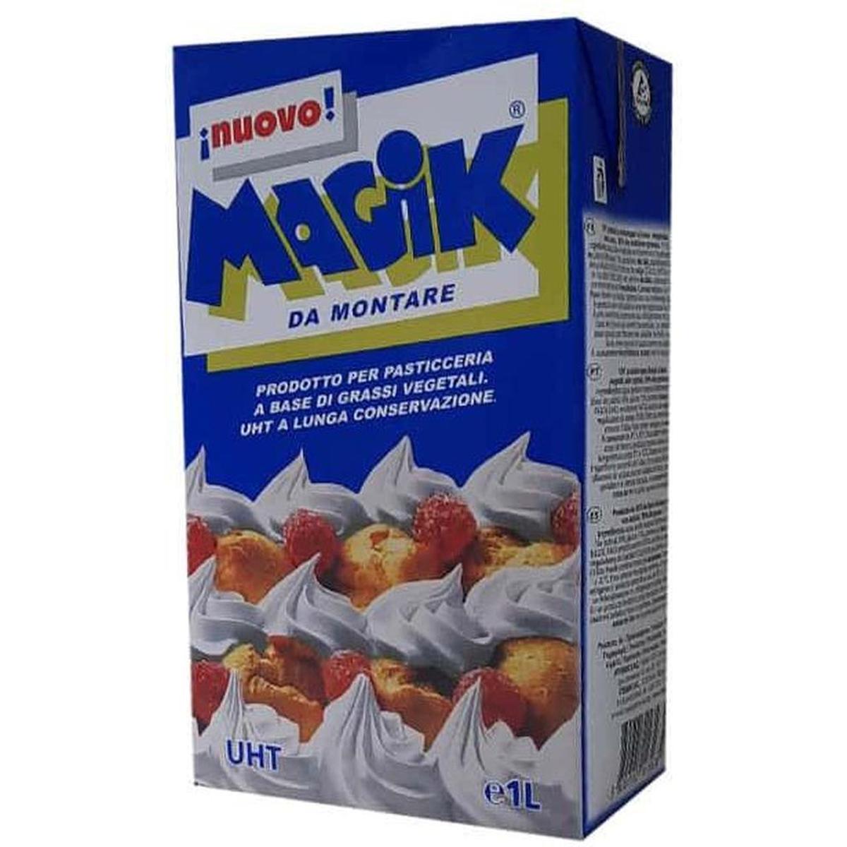 MAGIK UHT VEGETABLE WHIPPING CREAM 1L