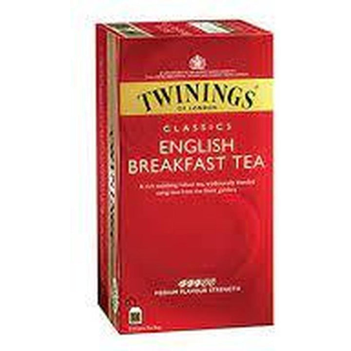 TWININGS ENGLISH BREAKFAST TEA 25 SACHETS *2-25%
