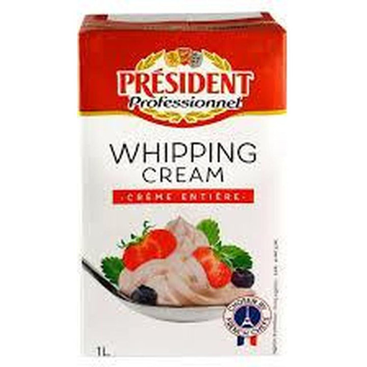 PRESIDENT WHIPPING CREAM  1L
