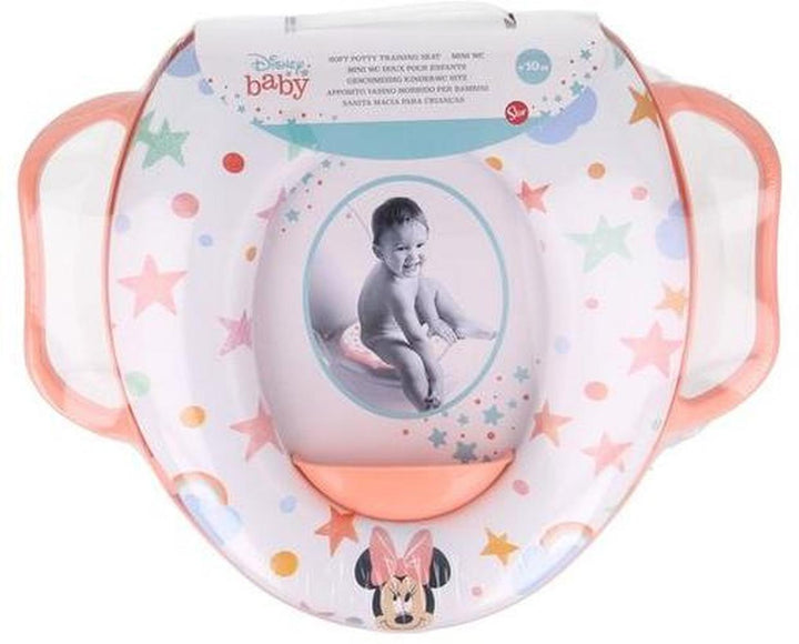 DISNEY BABY SOFT POTTY TRAINING SEAT +10M MINNIE MOUSE