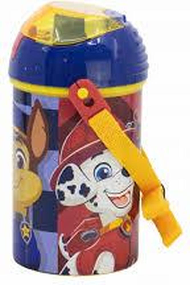 STOR POPUP CANTEEN 450ML PAW PATROL BOY