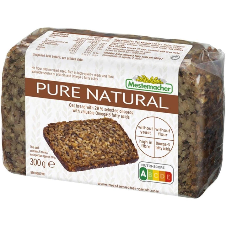 MESTEMACHER OAT BREAD 300G PURE NATURAL