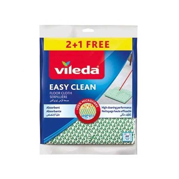 Vileda Floor Cloth Green 2+1 Free